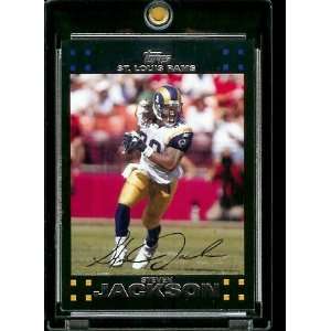   Steven Jackson   St. Louis Rams   NFL Trading Cards: Sports & Outdoors