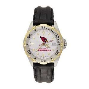    Arizona Cardinals All Star Leather Mens Watch: Sports & Outdoors