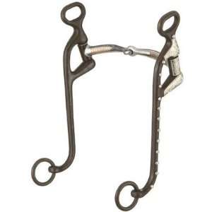  Kelly Antique Brown Silver Dots Copper Inlay Snaffle 
