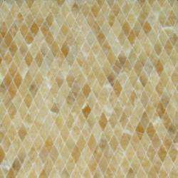 Honey Onyx Diamond Pattern Mosaic Tiles (Set of 5)  