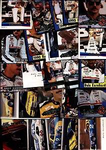 DALE EARNHARDT NASCAR CARD LOT OF 29 MINT 8425  