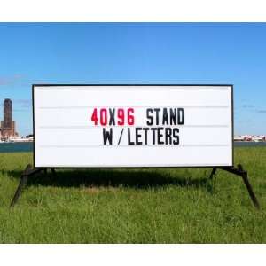  Illuminated Changeable Letter Portable Sign Office 
