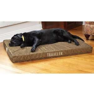 Therapeutic Memory Foam Dogs Nest / Large, Brown Tweed 