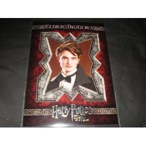  Harry Potter  GOF  Robert Pattinson Foil Stamped Card 