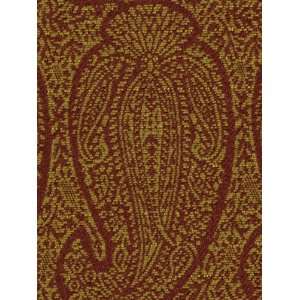  Eco Paisley Persimmon by Robert Allen Contract Fabric 