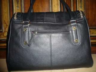 NWT EMMA FOX genuine leather studded tote purse bag $550  