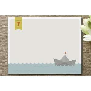 Smooth Sailing Childrens Personalized Stationery