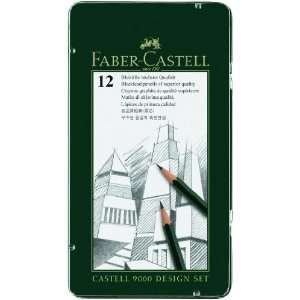   Faber Castell 9000 12 Design Pencil Tin Set