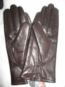 3M Thinsulate Brown Leather Gloves,Large  