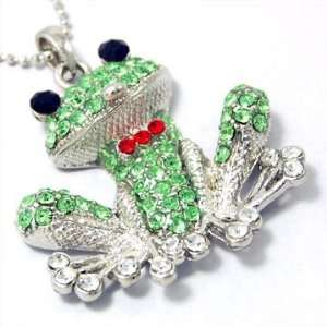 Green Frog Necklace#1