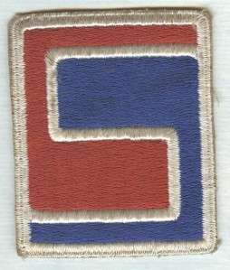 Original WW 2 US Army 69th Infantry Division Patch Original Price Tag 