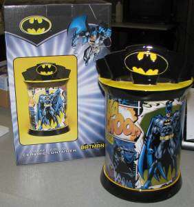 DC Comics Batman Limited Edition Cookie Jar Ceramic Container Brand 