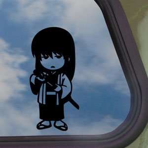 Gintama Black Decal Japanese Anime Truck Window Sticker:  