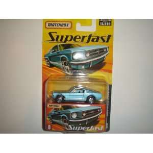   2005 Matchbox Superfast 1965 Ford Mustang GT Ice Blue #8: Toys & Games