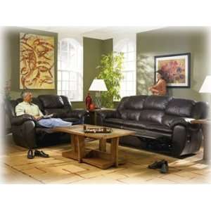   Reclining Sofa & Loveseat Sorento   Chocolate Leather Sectional: Home