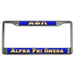  Alpha Phi Omega License Plate Frame: Everything Else