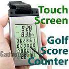   Golf Score Counter Digital Scorecard Keeper Electronic Card Caddy