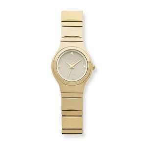    Ladies Chisel Gold tone Tungsten and Dial Watch TPW13 Jewelry