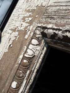 Reclaimed Vintage Antique Entry Door Missing Glass  