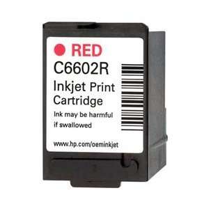   INK FOR HP ADDMASTER IJ6000   1 STANDARD YIELD RED POS INK Office