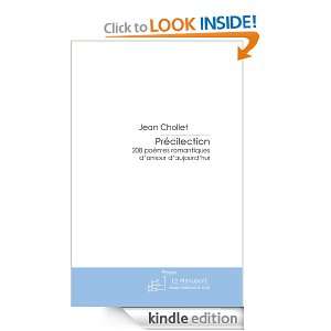 Prédilection (French Edition) Jean Chollet  Kindle Store
