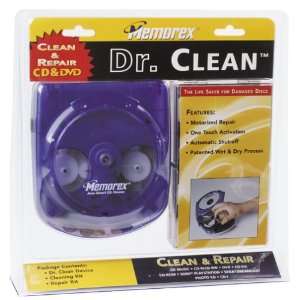  Memorex Dr. Clean CD/DVD Cleaning and Repair Kit 