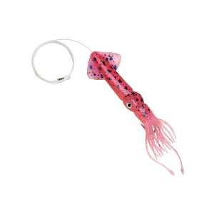 Williamson Lures Live Squid 9 Pink w/Blue Dots 4per pk Soft Plastic 