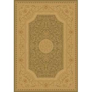   Global Imperial Savonnerie Heather Grey 1226 5 3 Round Area Rug