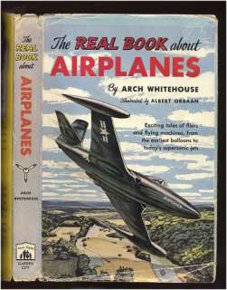 1952 THE REAL BOOK ABOUT AIRPLANES  