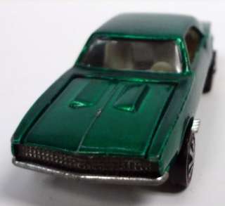 1968 Hot Wheels Redlines Custom Camaro Green US!  