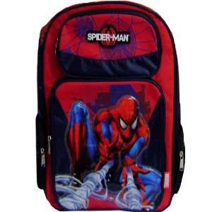 Spider Man Large Kids Backpack & Pencil Case  Toys & Games   