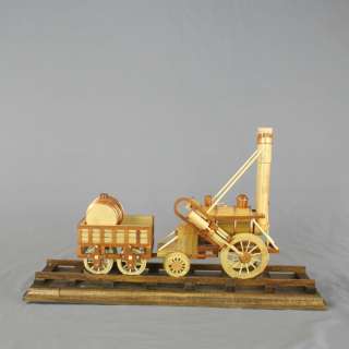 Toy Wood Rocket Train  