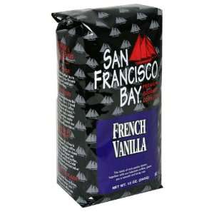  San Francisco Bay, French Vanilla, 12 OZ (Pack of 6 