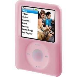 New Belkin Pink Silicone Sleeve for iPod Nano 3 Gen  