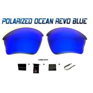 Samvette SE Custom Ocean Revo Blue Polarized Lenses for Oakley Half 