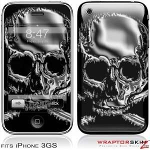  iPhone 3G & 3GS Skin and Screen Protector Kit   Chrome 