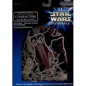   Glow in the dark Characters Action Wall Scene