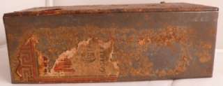   Co Best Egyptian Cigarettes tin Box made in Cairo Egypt (S2093)  