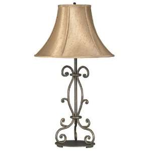    Craftsman Wrought Iron Collection Table Lamp: Home Improvement