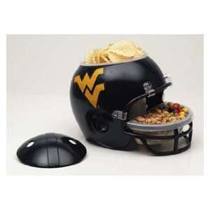  NCAA West Virginia Mountaineers Snack Bowl Helmet: Sports 