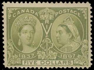 Dr. Bob Canada Scott #65 Mint OG Jubilee Stamp  