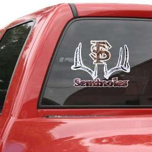  Florida State Seminoles (FSU) 12 Camo Deer Car Decal 