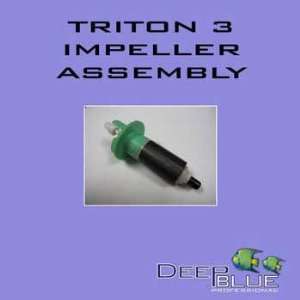  Deep Blue Professional Triton 3 Impeller With Shaft: Pet 
