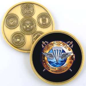 NAVY AIRCREW SURVIVAL PR PHOTO CHALLENGE COIN YP279