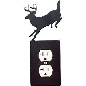  Wildlife Single Outlet Cover (Rust, Whitetail)