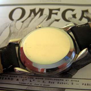   Made OMEGA SEAMASTER CHRONOMETER CERTIFIED Mens watch 1950s  