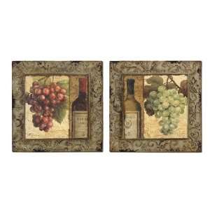   II Oil Reproduction Wall Art, Set of 2:  Kitchen & Dining