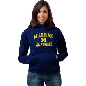  Michigan Wolverines Navy Womens Perennial Hoodie 