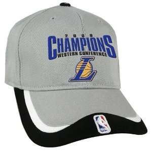  Los Angeles Lakers Black Gray 2009 NBA Western Conference 