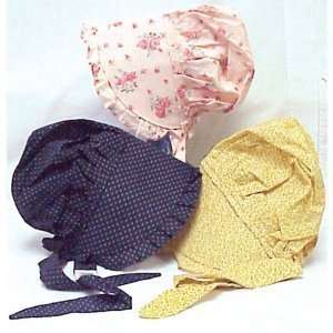  Baby Bonnet Assorted Colors 100% Cotton Includes One 